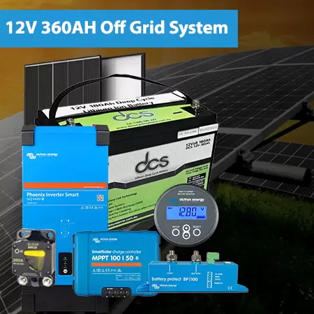 small solar battery system