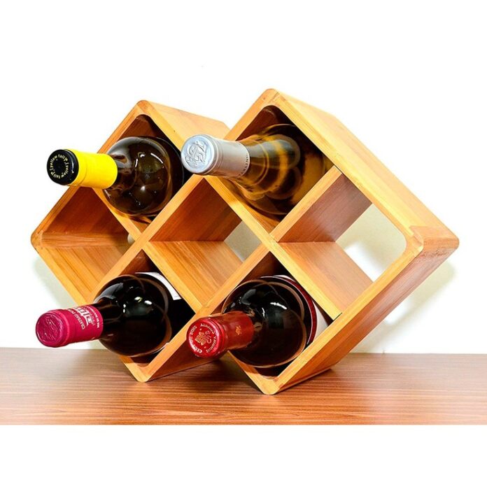 6 bottle wine rack