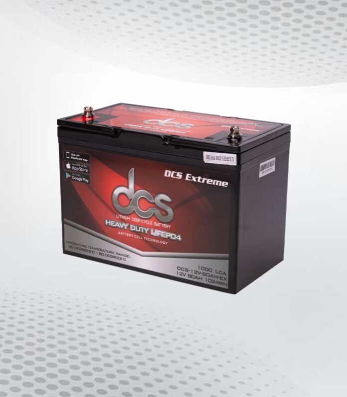 12V 80Ah Batterie